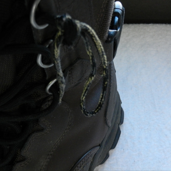 Sorel Boots Mens Size 10 Conquest Leather Winter Waterproof Brown - Picture 10 of 11